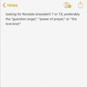 IN SEARCH OF RONALDO NOT SELLING ONE